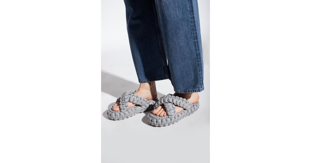 ChloÃ© 'kamy' Slides in Gray | Lyst