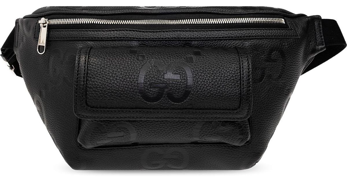 Gucci Leather Belt Bag in Black for Men Lyst