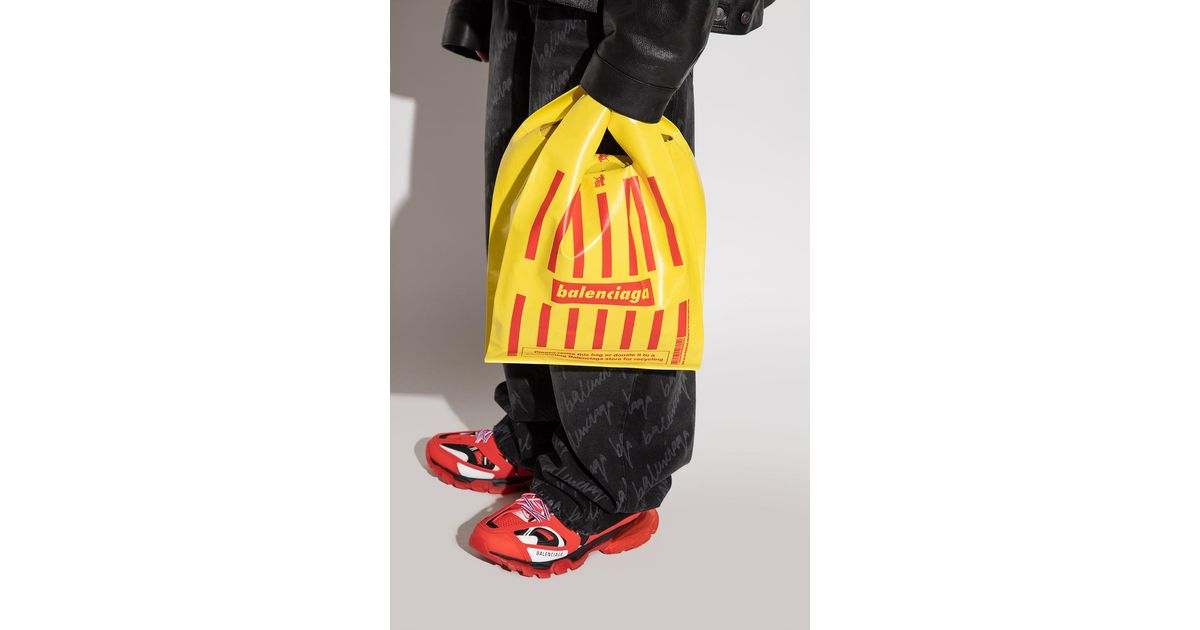 Balenciaga 'monday' Shopper Bag in Yellow for Men | Lyst