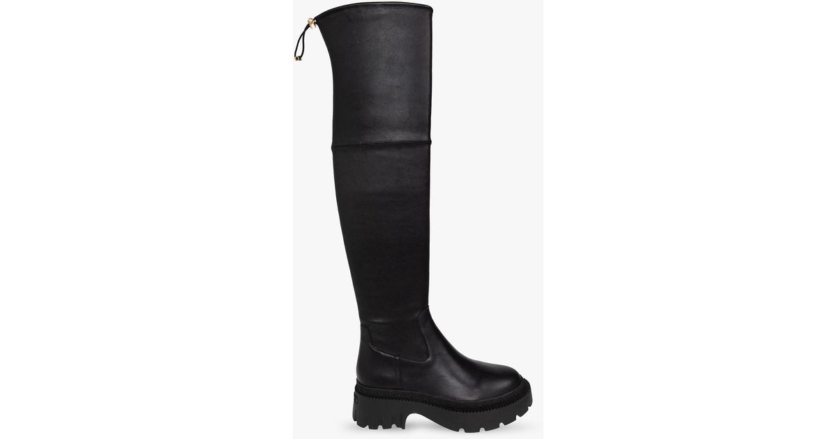 COACH 'jolie' Over-the-knee Boots in Black | Lyst
