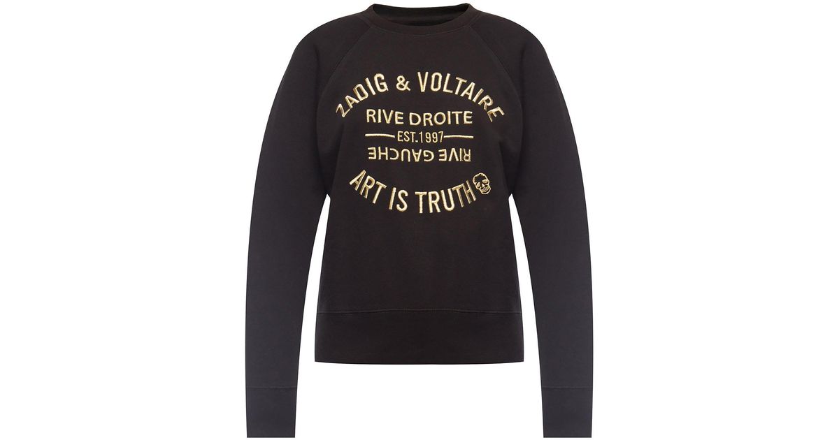 zadig and voltaire art is truth t shirt