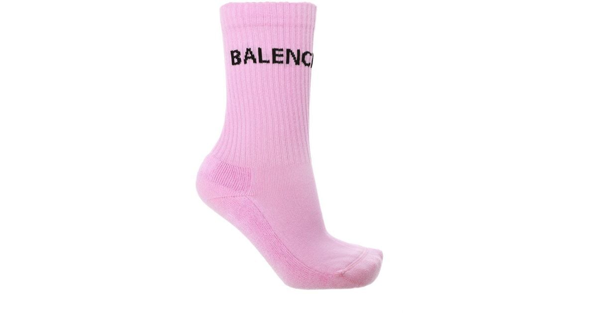 Balenciaga Pink Socks 2025