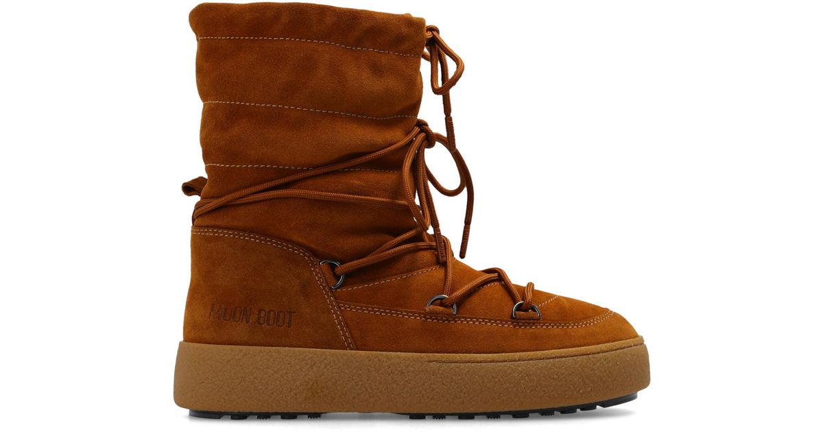 Moon Boot ltrack Snow Boots in Brown Lyst Canada