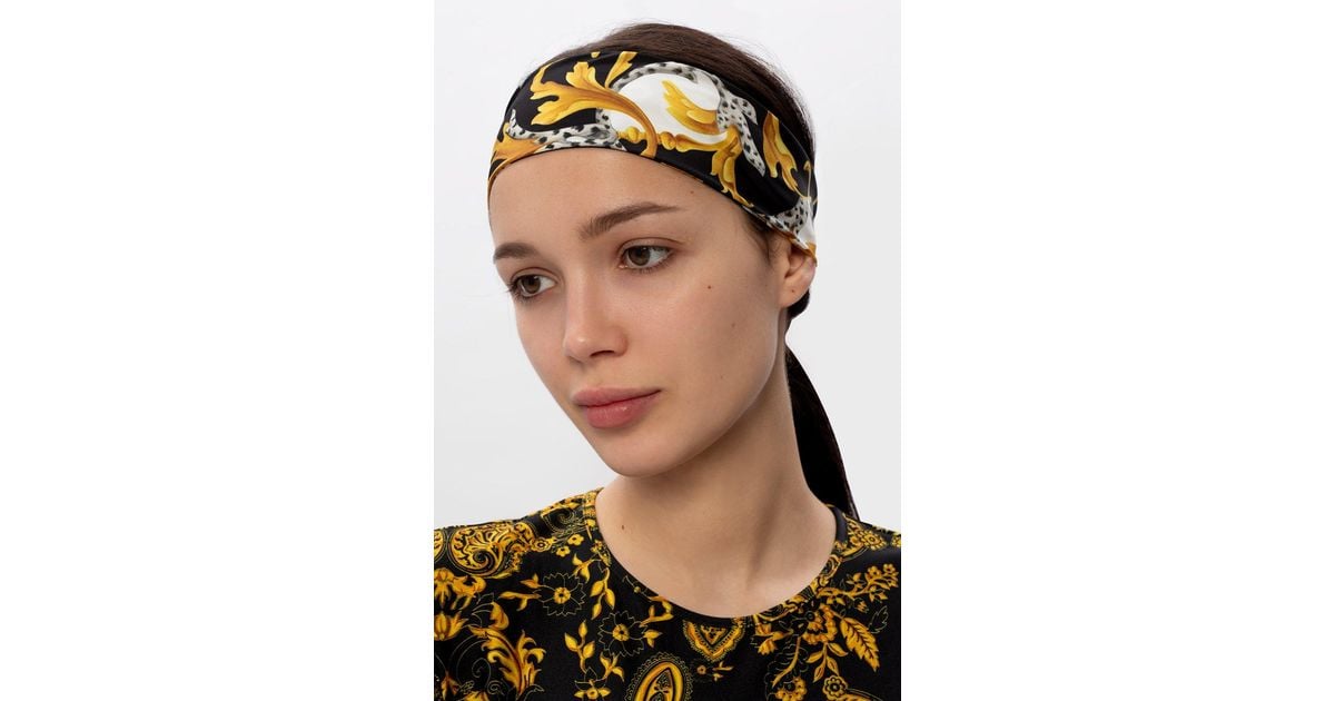 Versace Baroque Print Headband Lyst