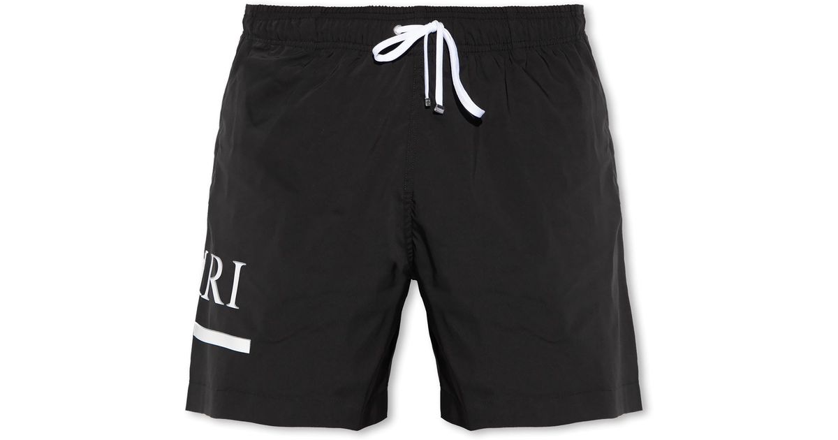 Amiri Swim Shorts in Black | Lyst