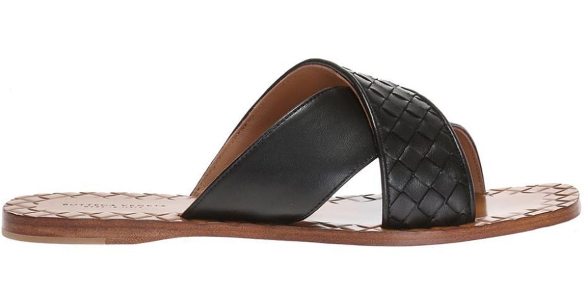 bottega veneta mules flat