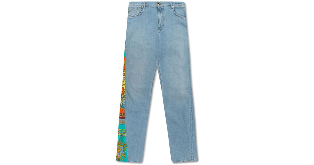 Versace Jeans With Inserts in Blue Lyst Canada