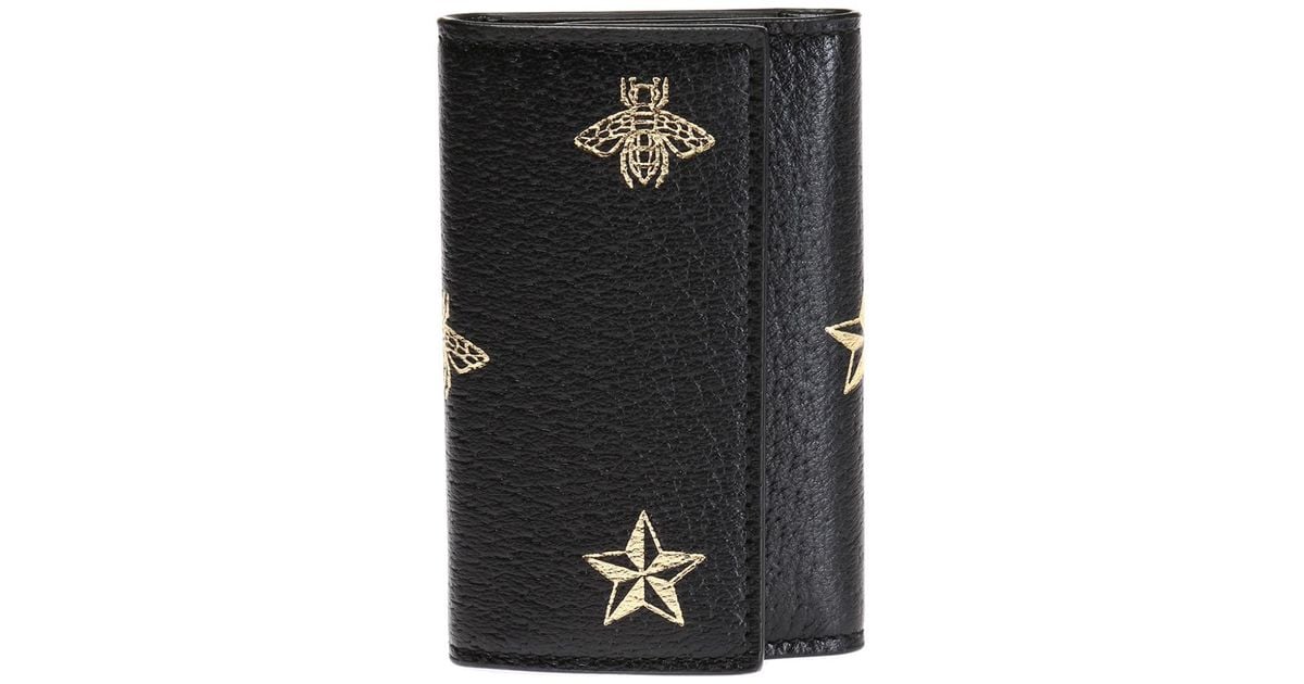 gucci bee key pouch