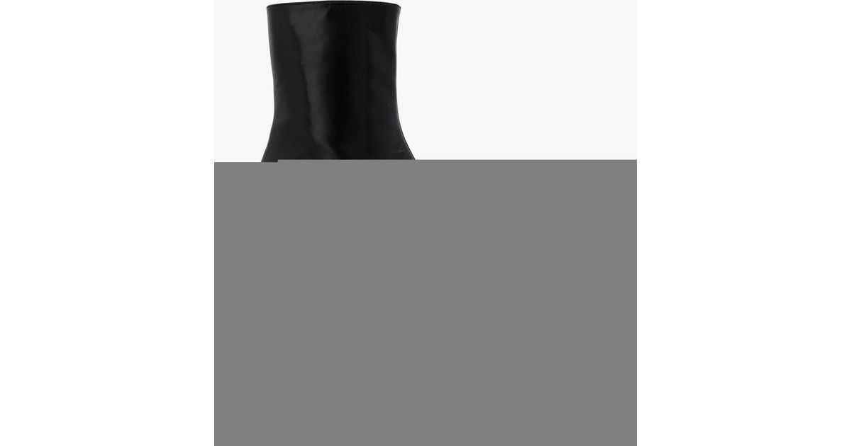 Proenza Schouler 'spike' Heeled Ankle Boots In Leather in Black | Lyst