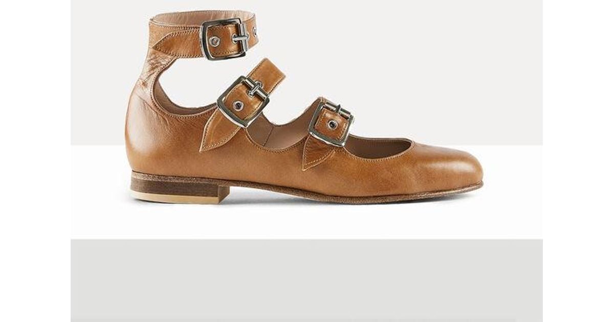 Vivienne Westwood Shoes Flats Vivienne Westwood Roman Three Straps 