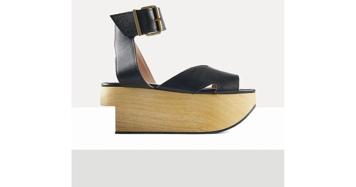 ☆WORLDS END限定色☆ROCKING HORSE PAGAN サンダル Vivienne Westwood Rocking Horse Pagan Sandal in Blue | Lyst UK