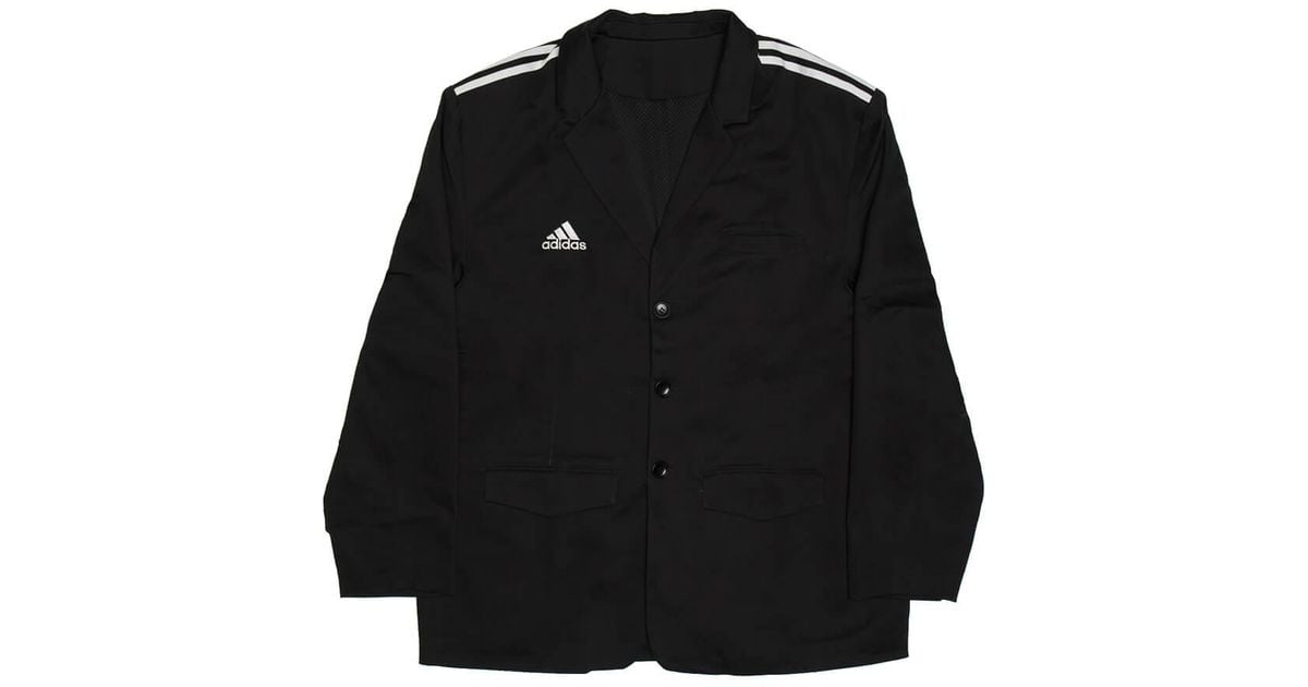 Gosha Rubchinskiy Cotton Adidas Coach Blazer in Black for Men - Lyst
