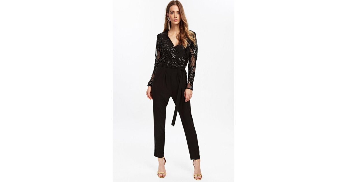 wallis sequin jumpsuit