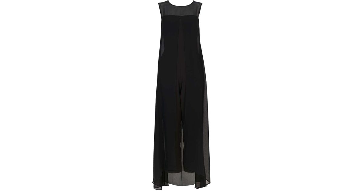 wallis split front jumpsuit