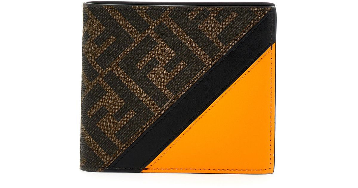 Fendi Diagonal Wallets, Card Holders in Black for Men | Lyst UK