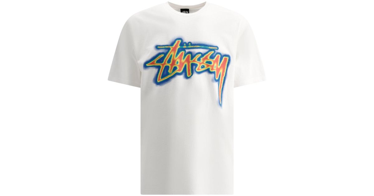 【ステューシー】Stussy Thermal Stock T-Shirt White ★人気★ stussy-White-Thermal-Stock-T-