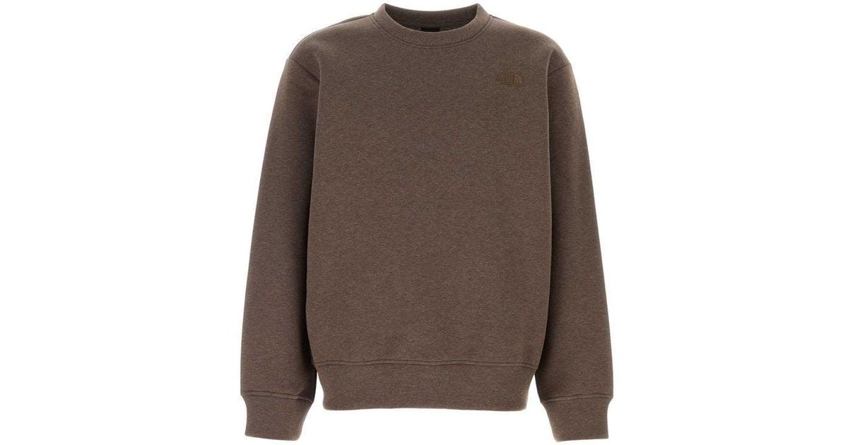 スウェット・トレーナー The North Face Brown Cotton Blend Sweatshirt The North Face Cotton Blend Sweatshirt in Brown for Men | Lyst