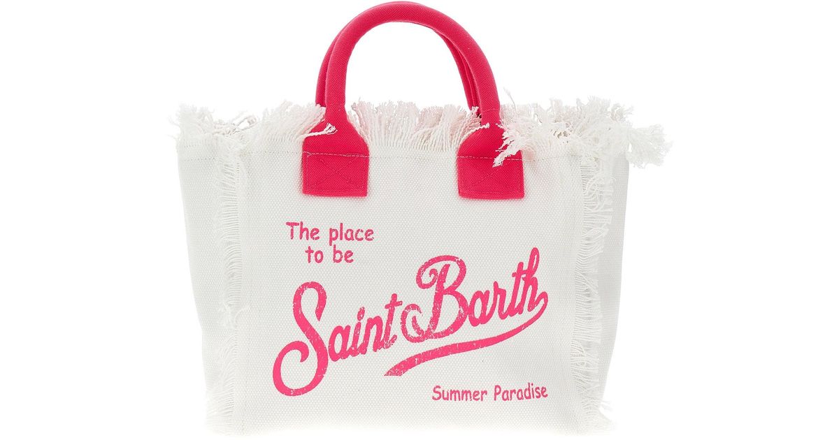Mc2 Saint Barth Colette Tote Bag in Pink | Lyst
