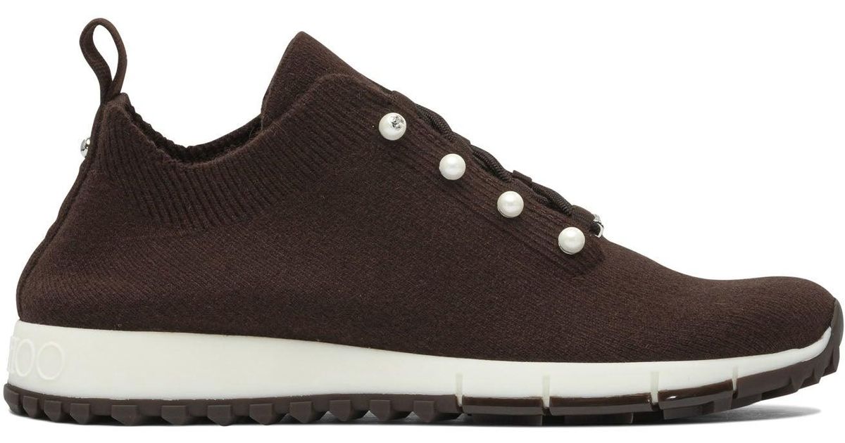 スニーカー Jimmy Choo Sneakers & Slip-On Brown Jimmy Choo Sneakers for Women | Online Sale up to 74% off | Lyst
