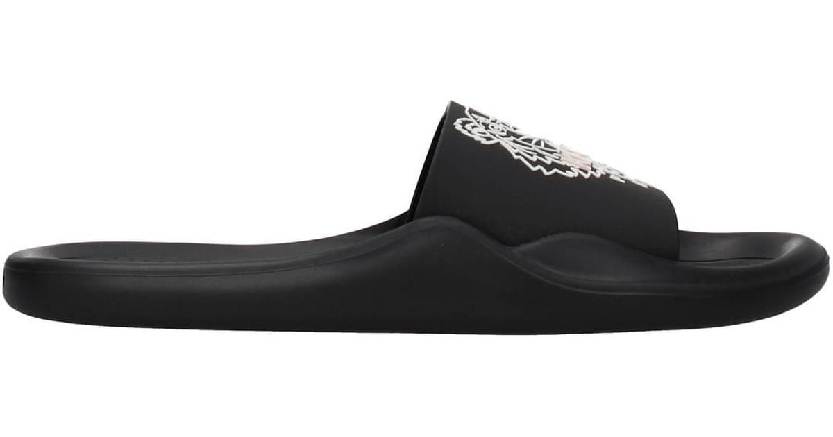 KENZO Slippers And Clogs Rubber Black for Men Lyst