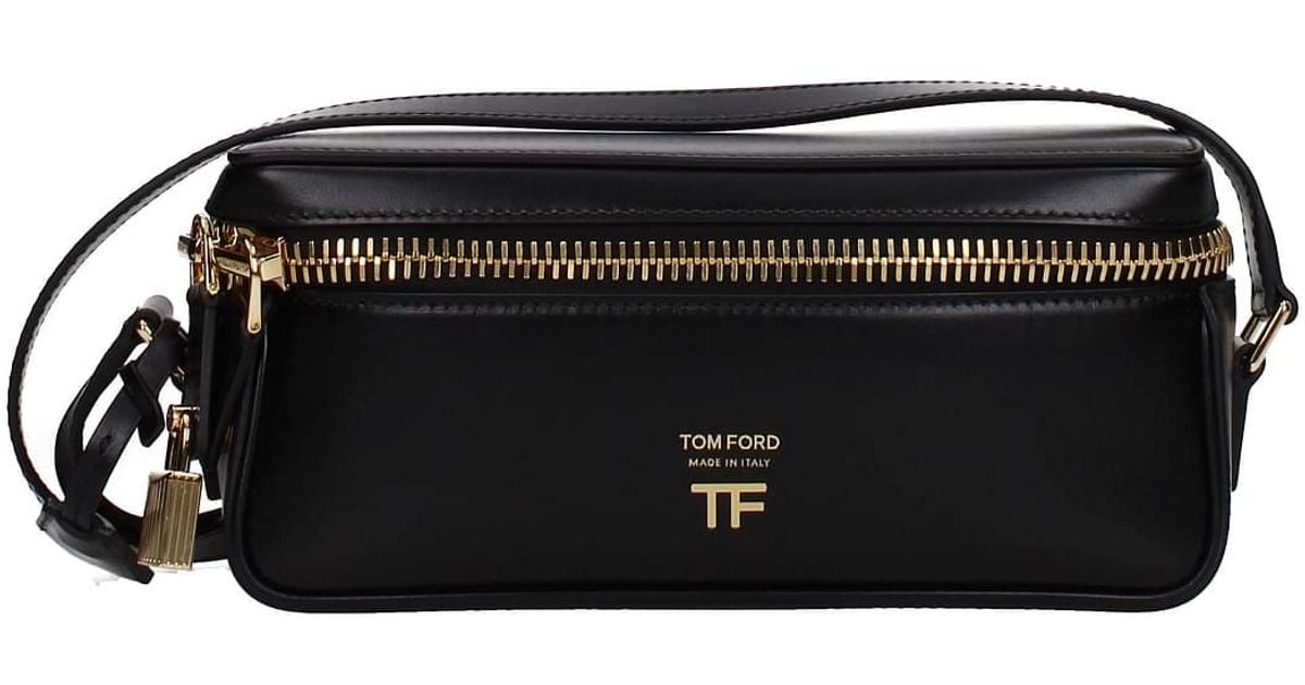 Tom Ford Crossbody Bag Leather Black Lyst