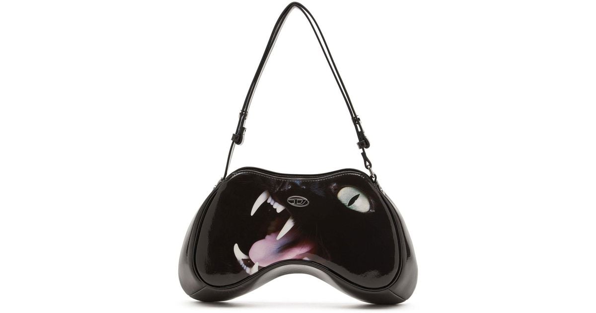 DIESEL Play Shoulder Bag in Black Lyst