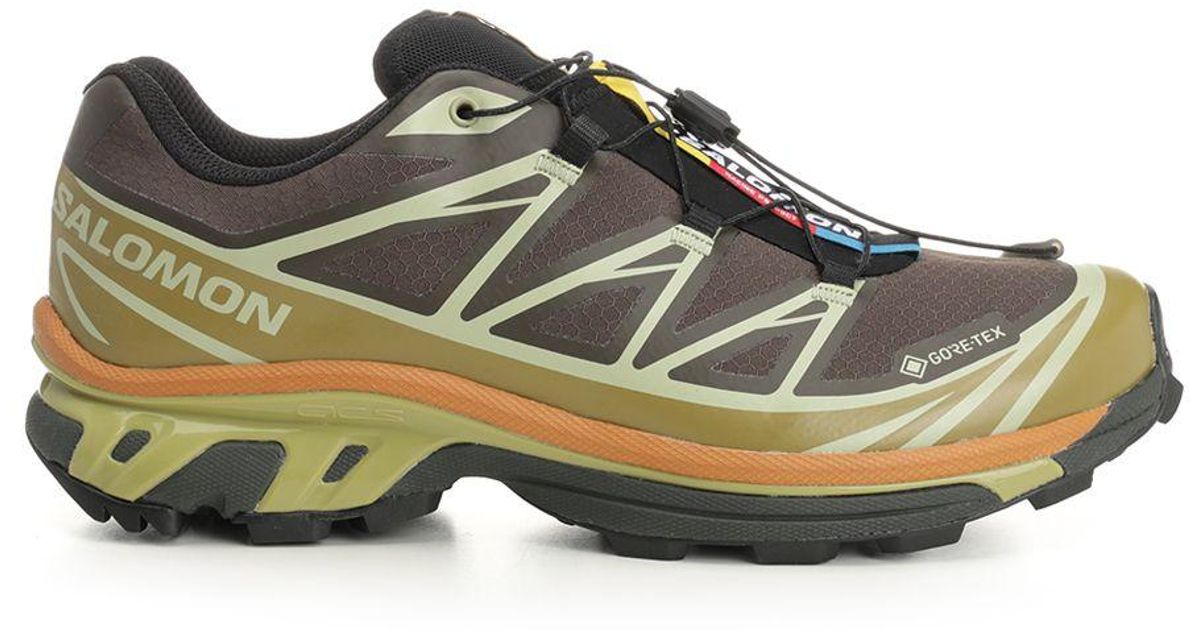 Salomon Xt-6 Sneakers Brown in Green | Lyst UK