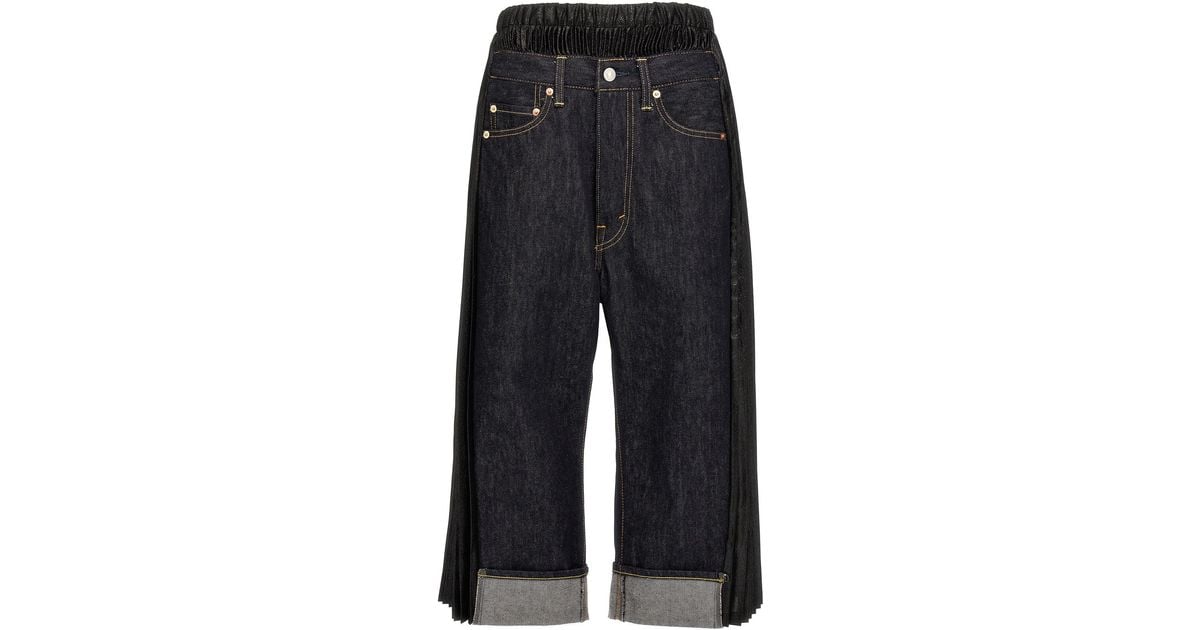 Jeans Junya Watanabe X Levi's X BerBerJin Taille 31 - Denim Trompe-l'œil, Coupe Baggy, Fabriqué Au Japon