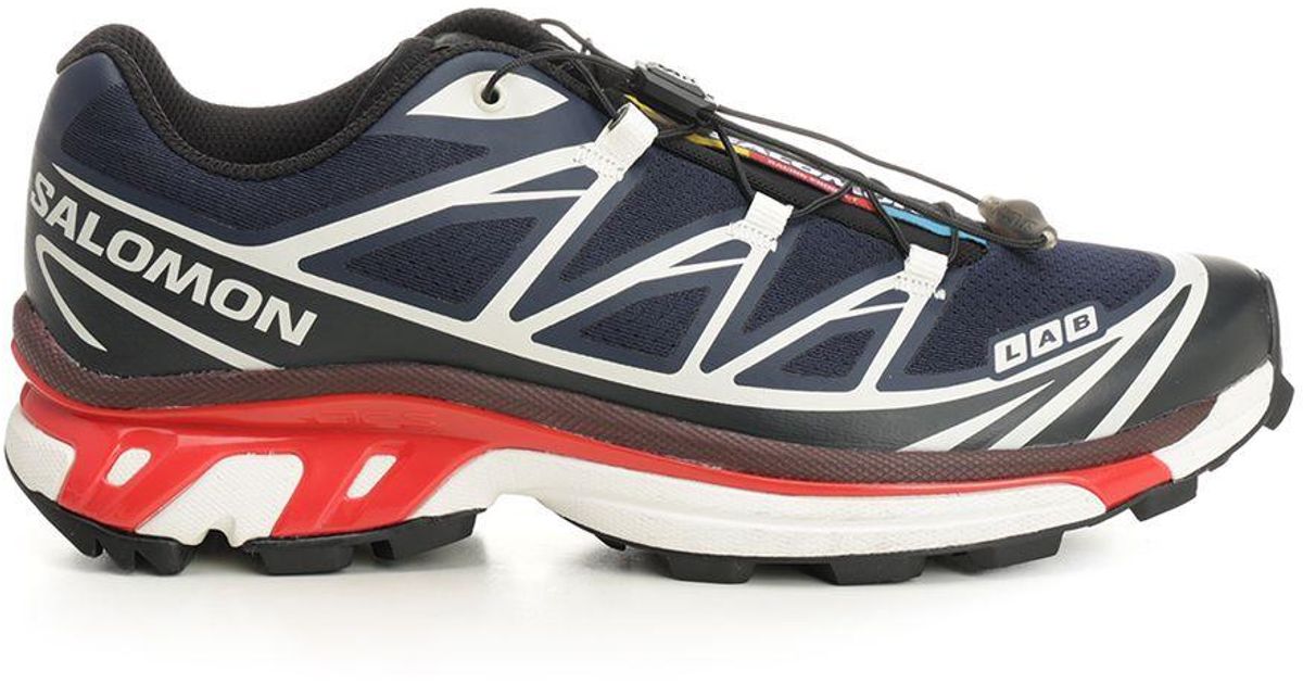Salomon Xt-6 Sneakers Blue in White | Lyst UK