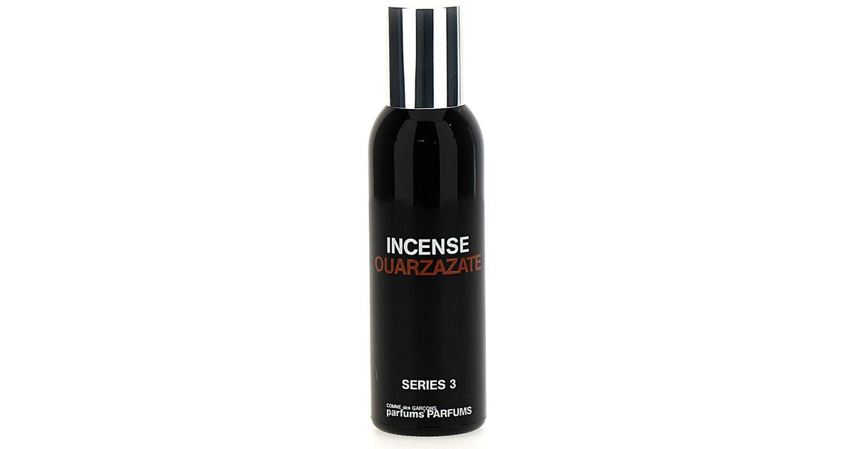 Comme des Garçons Series 3 Incense: Ouarzazate Perfumes in Black