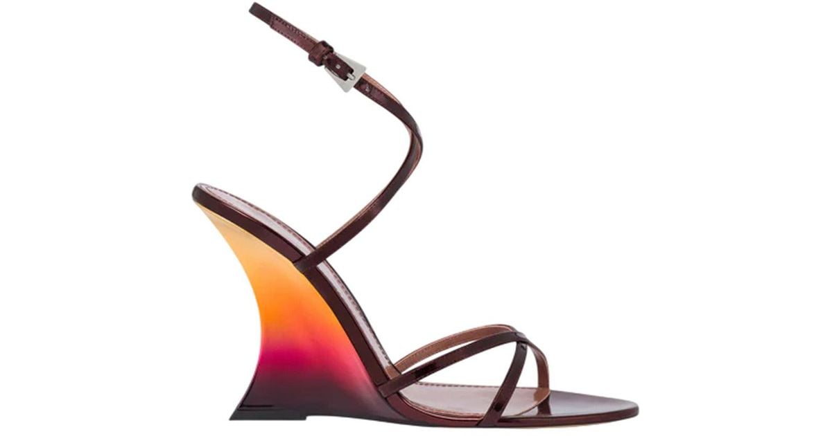 Paris Texas Nina Sandal 105 Mirror Leather Sandals Color