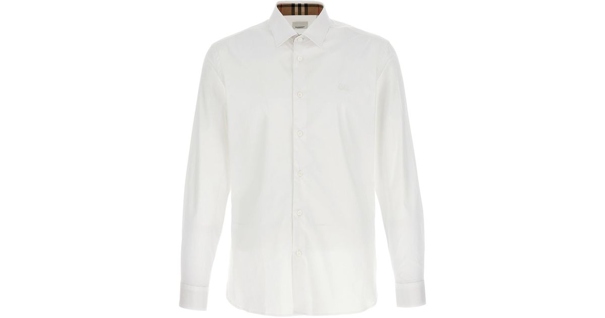 Burberry Sherfield Shirt, Blouse in White for Men | Lyst