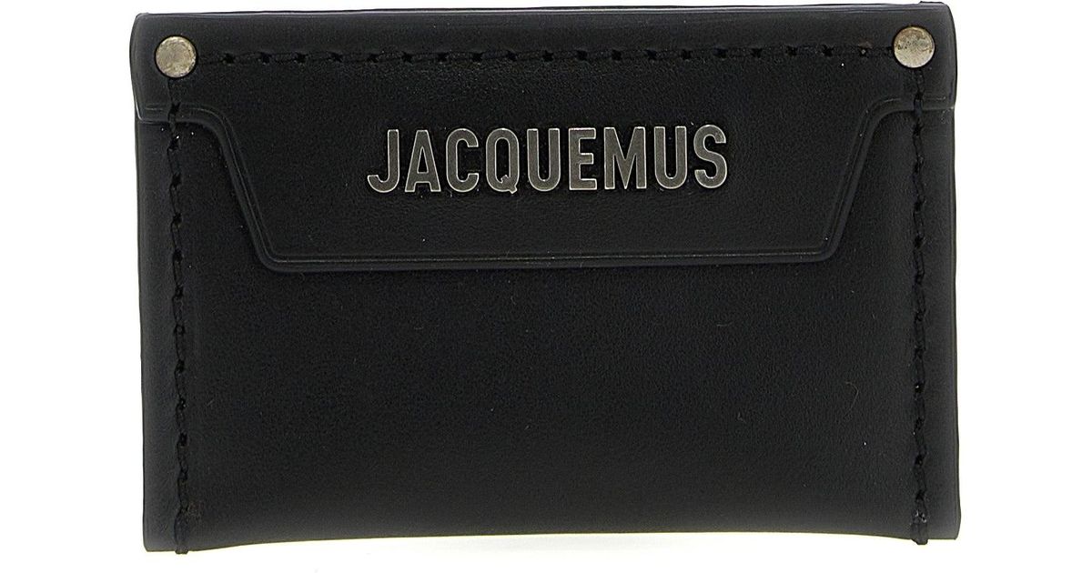 Jacquemus Le Porte Carte Meunier Wallets, Card Holders in Black | Lyst UK
