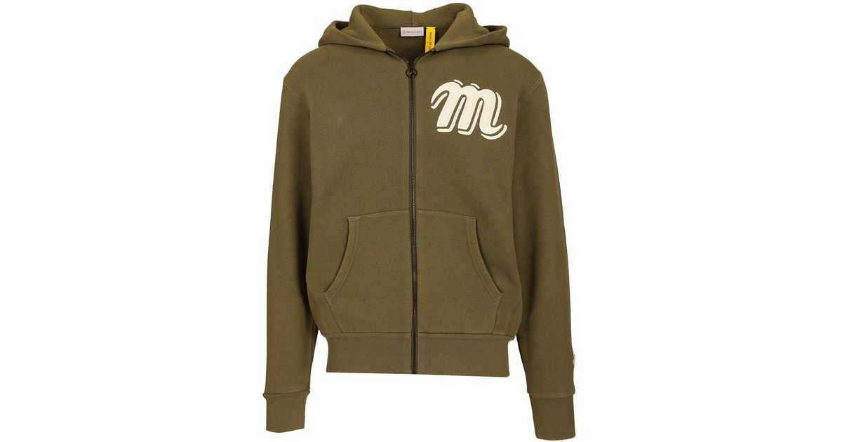 スウェット・トレーナー MONCLER GENIUS x Mercedes-Benz byNigo hoodie Green Moncler Genius Moncler X Mercedes-Benz By Nigo Hoodie