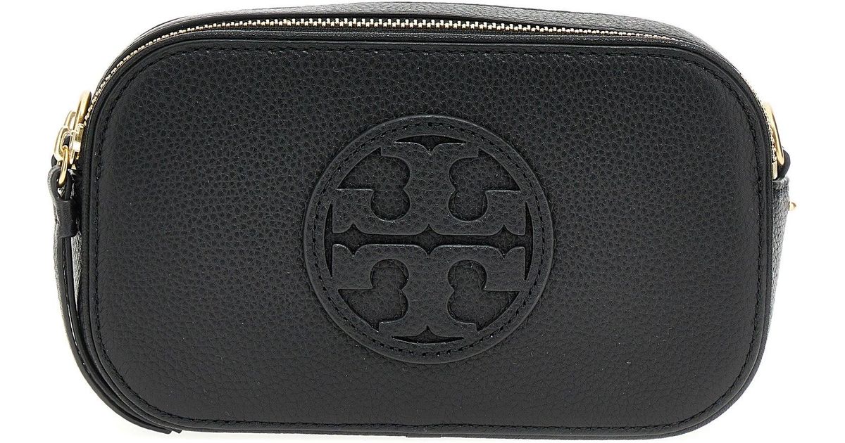 Tory Burch Mini Miller Crossbody Bags in Black Lyst UK