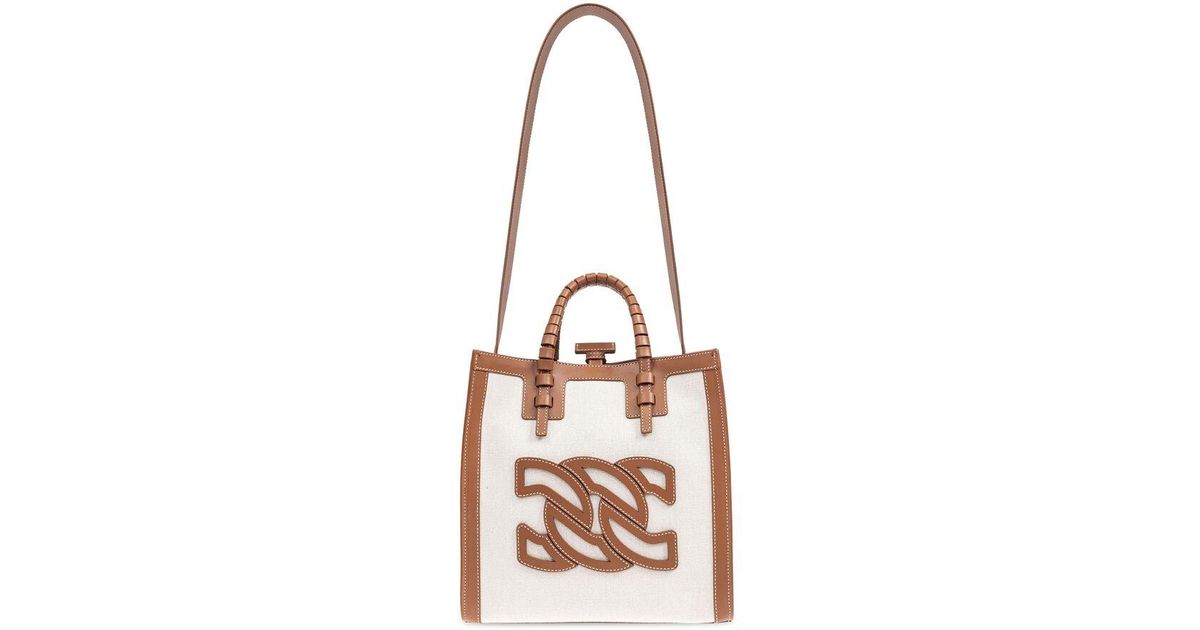 トートバッグ CASADEI SS25 Handbags (3W467J0000DOMEB 3113) Casadei Leather Tote Bags in Pink | Lyst Canada