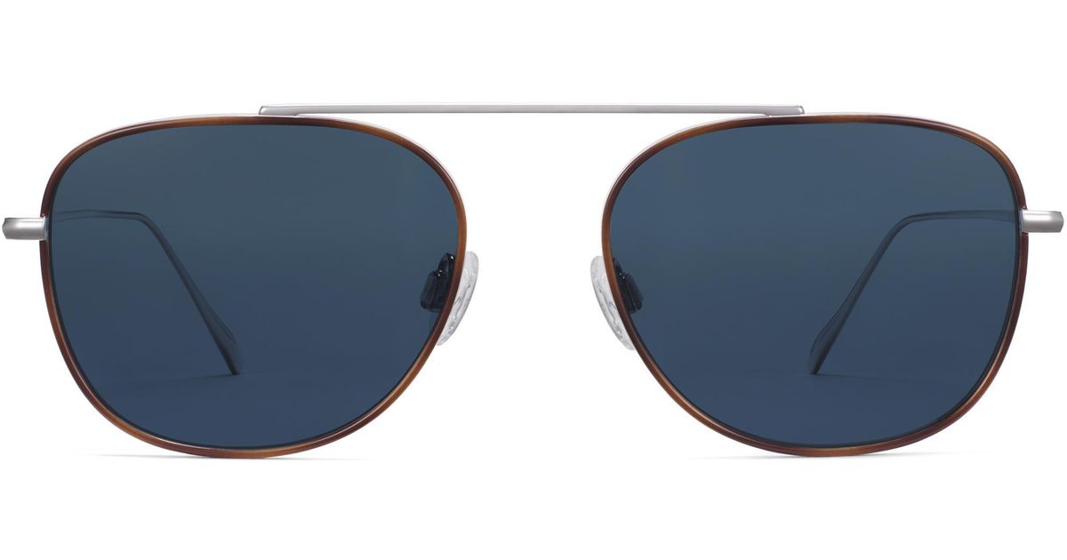 Warby Parker Bolton Sunglasses in Blue | Lyst