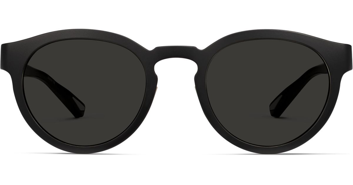 Warby Parker Callum Wide Sunglasses In Black Lyst 