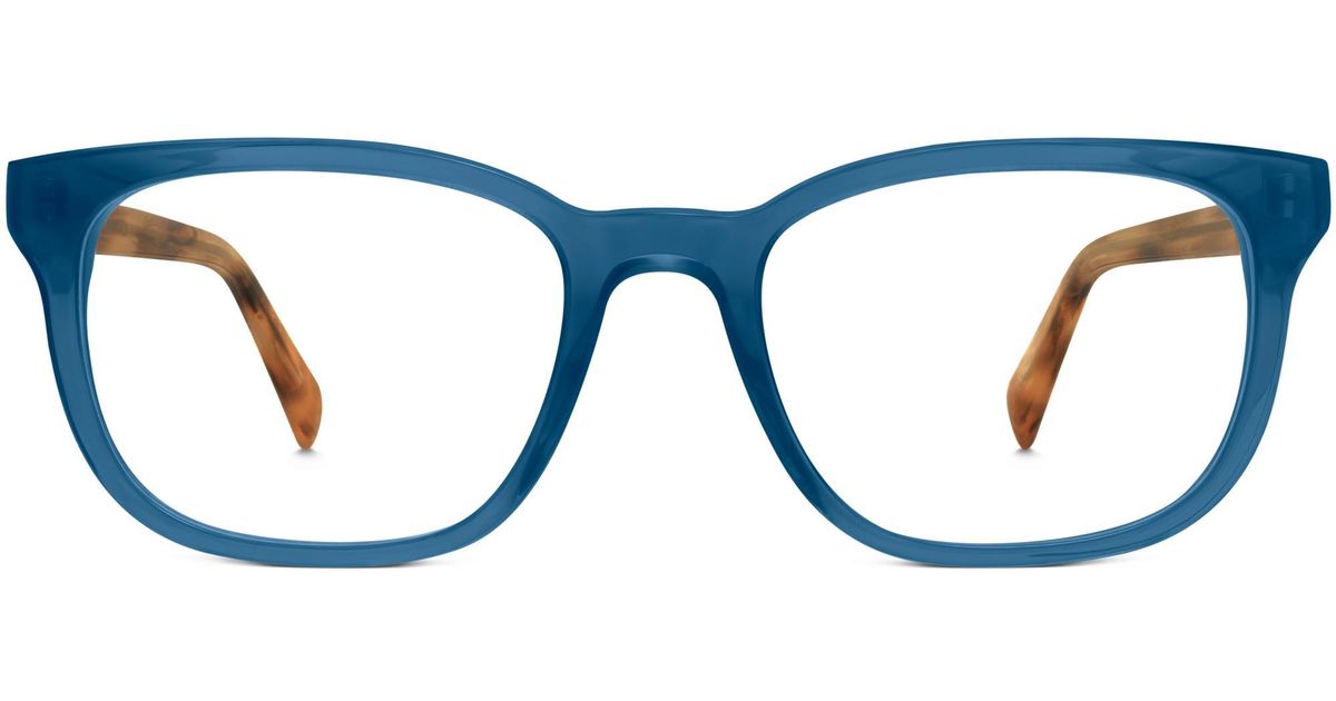Warby Parker Becker Eyeglasses in Blue for Men - Lyst