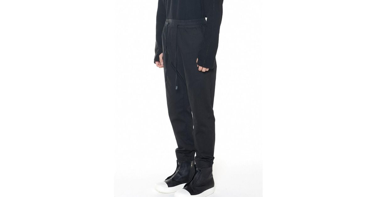 DGNAK12 Cotton Semi baggy Pants in Black for Men | Lyst
