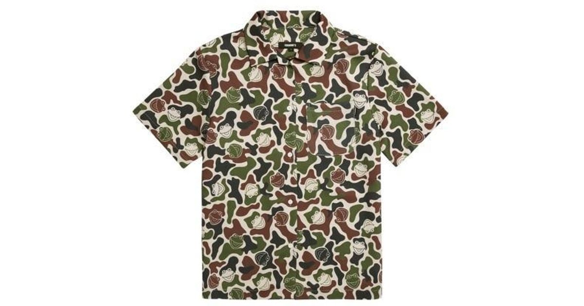 Charm's Cotton [unisex]kermit Camo 