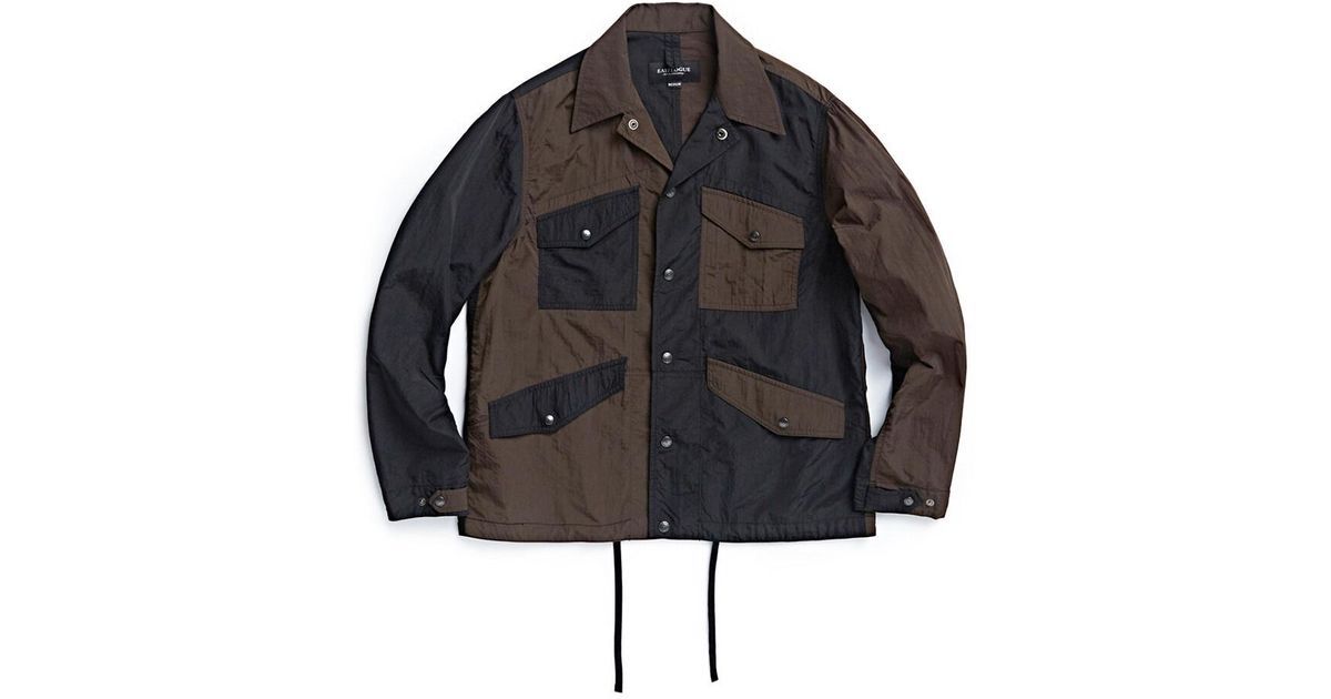 Eastlogue Synthetic Mechanic Jacket in Black & Brown (Black) for Men - Lyst