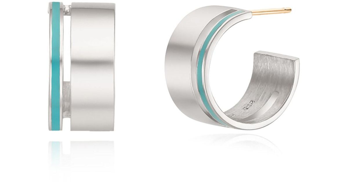 HYÈRES LOR Silver Earring in Metallic | Lyst