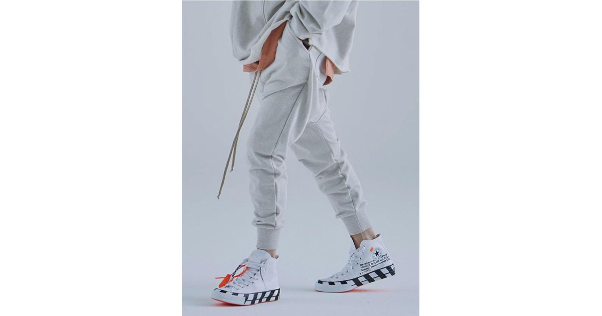 jogger pants with long strings