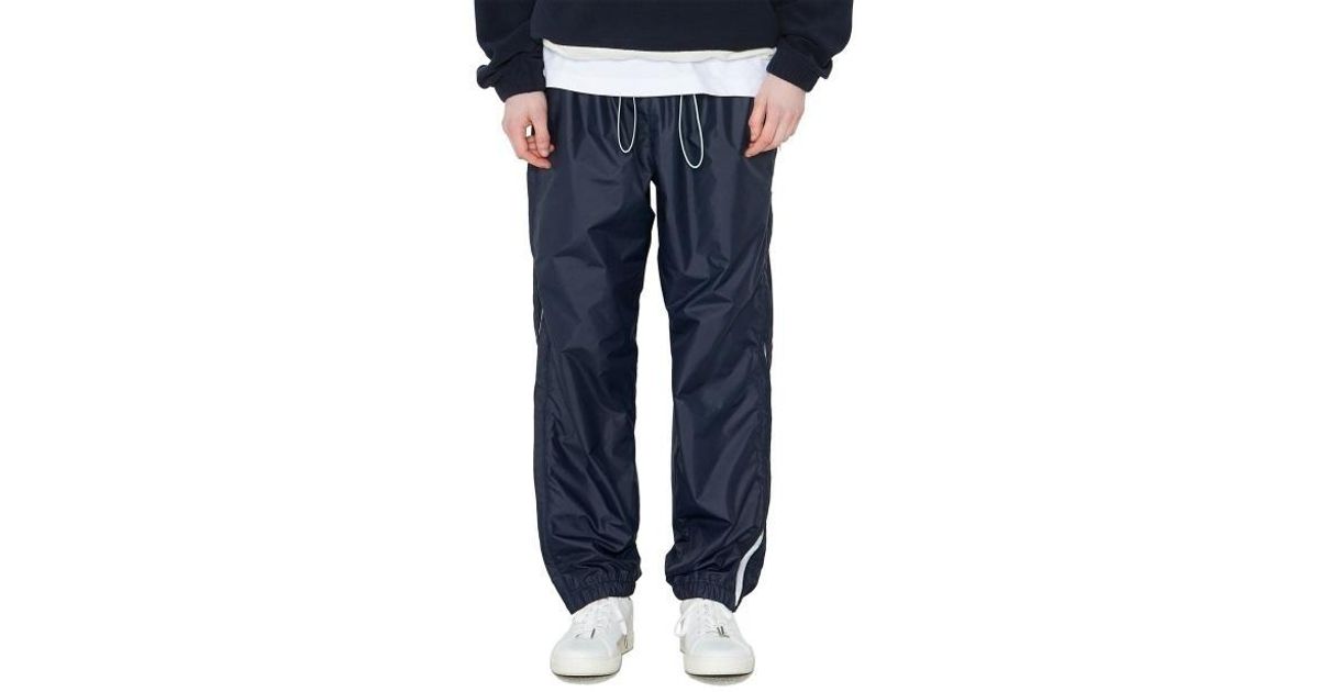 side zip warm up pants