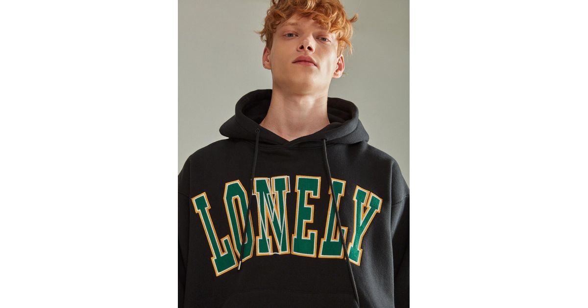 NOHANT Lonely Lovely Hoodie in Black for Men | Lyst