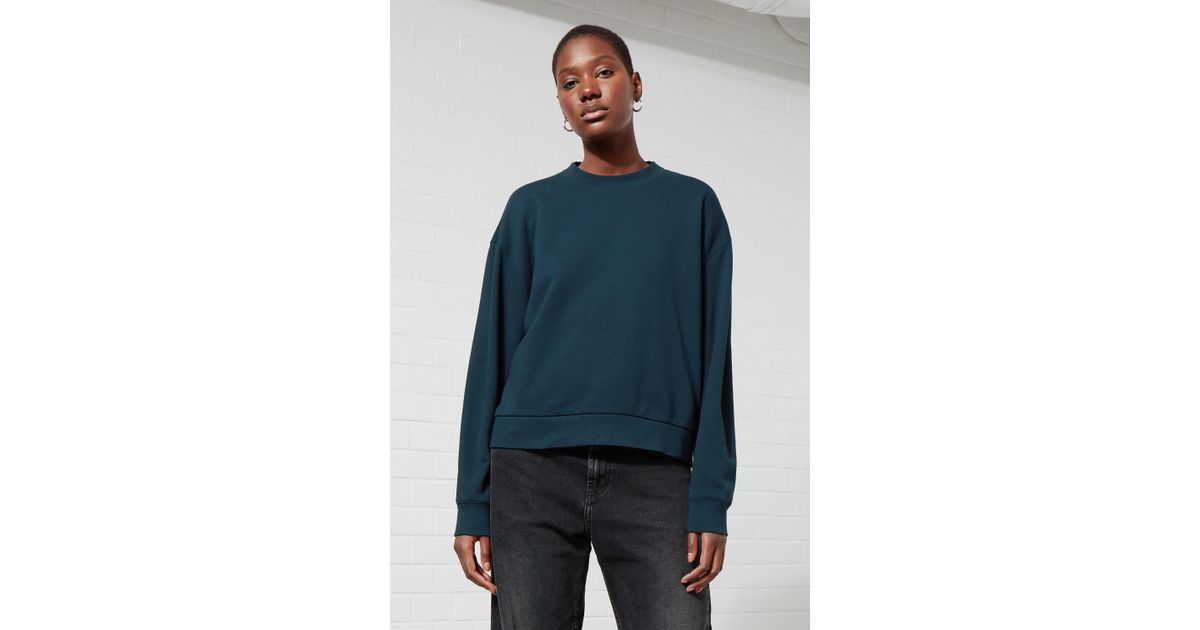 Huge Cropped Sweatshirt Weekday 2024 dvos