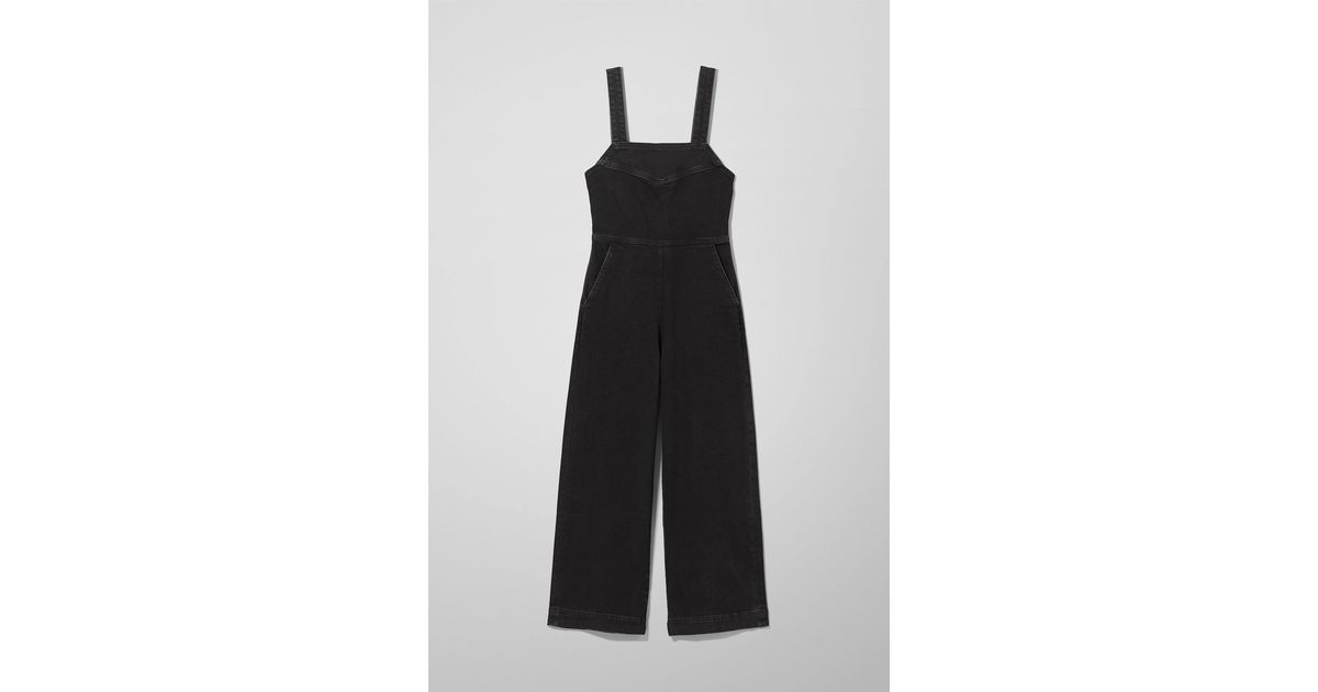 junip denim jumpsuit
