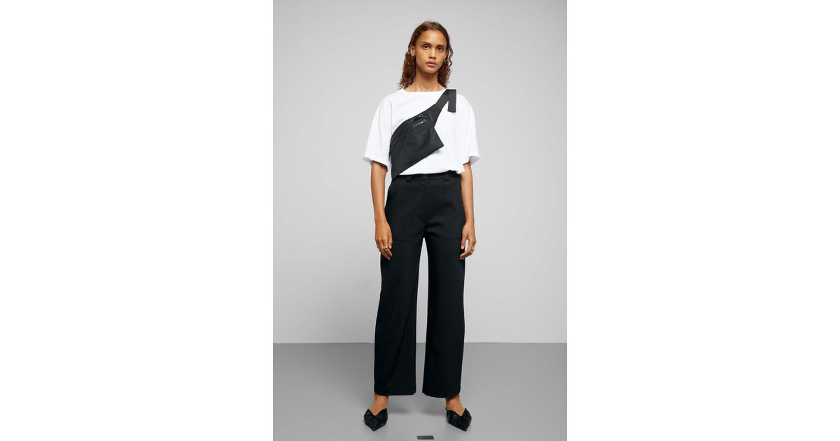 Weekday Synthetic Quinn Trousers in 