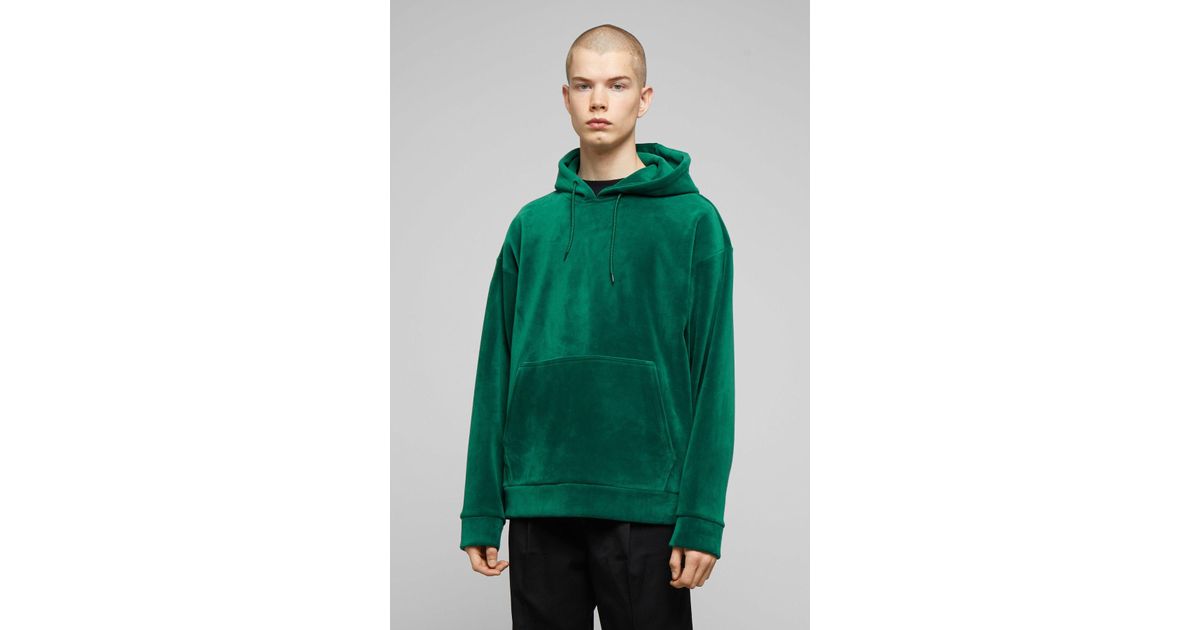 big hawk velvet hoodie